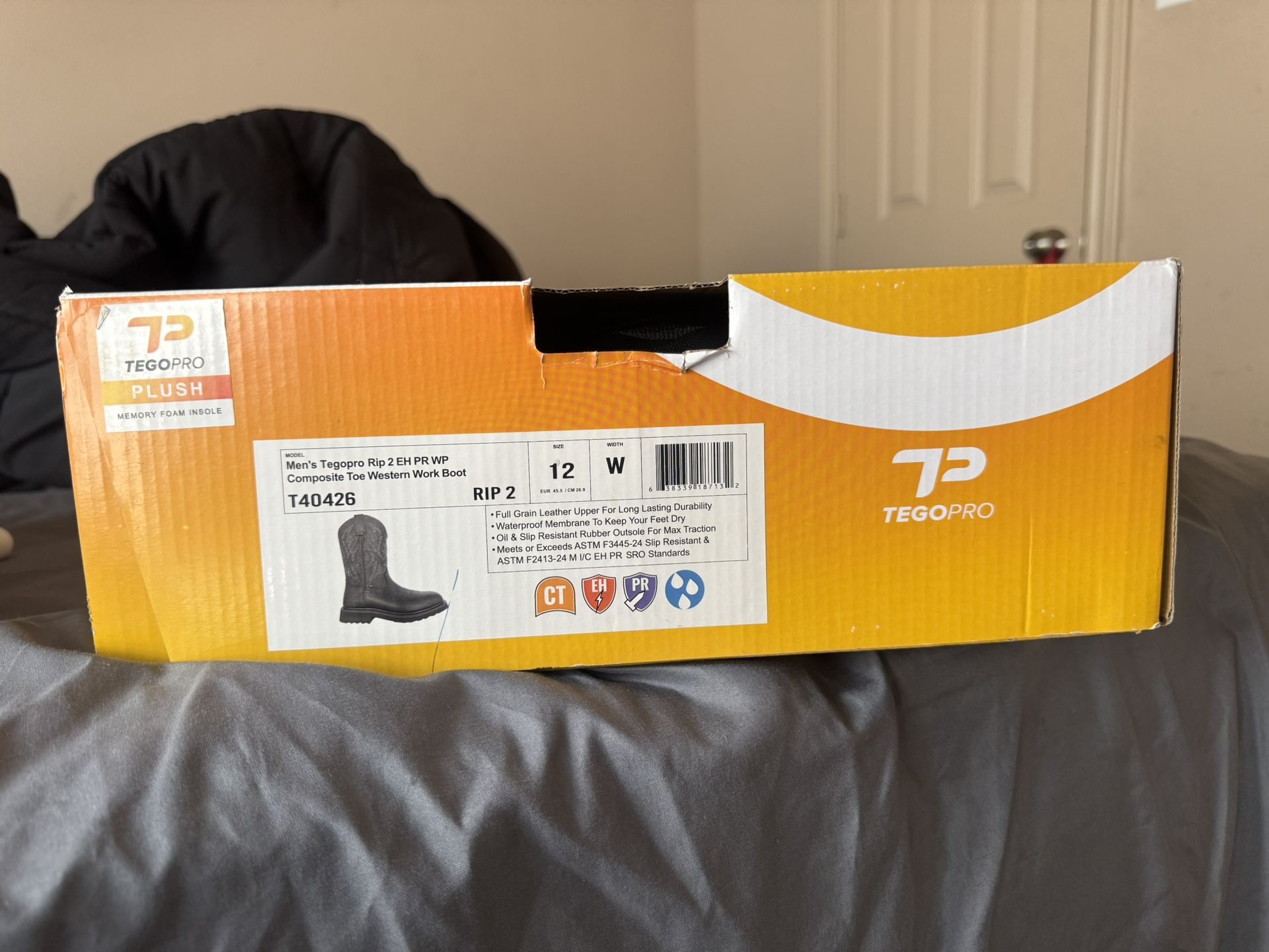 Steel Toed Work Boots