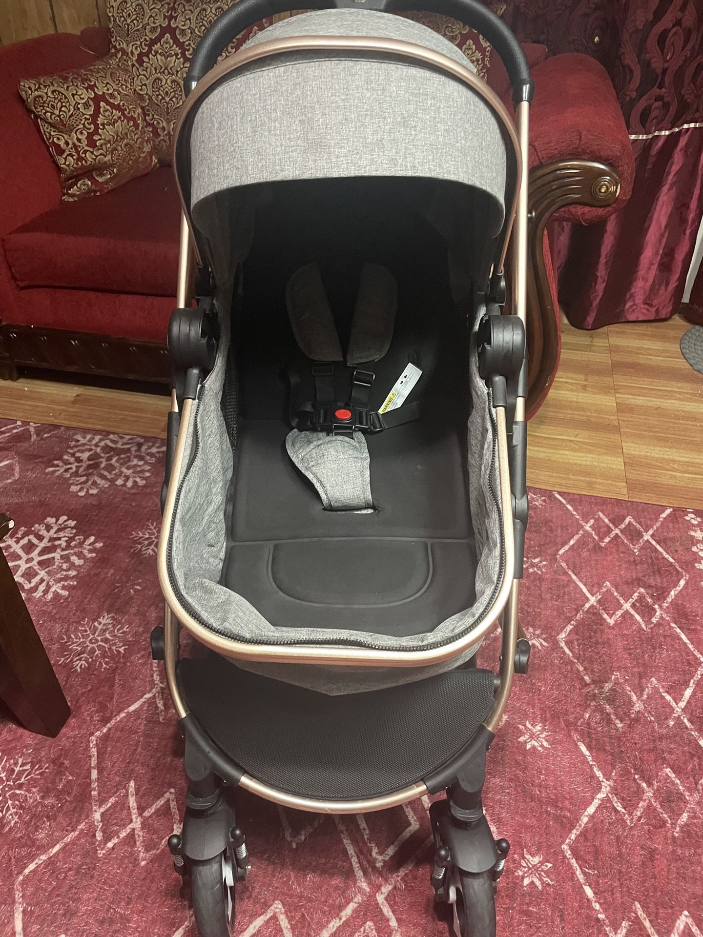 Baby stroller carrier