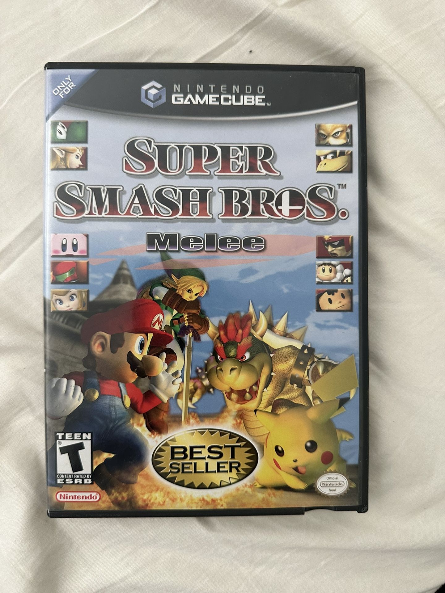 Super Smash Bro Melee GameCube Game 