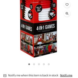 4 In 1 Games Huge Buckets...don't Have The 2 Balls Or 2 Quarters But Everything Else That's Why I'm Selling So Cheap