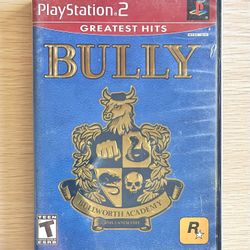 PS2 Greatest Hits: Bully with Map & Manual