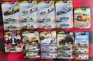 HOT WHEELS PREMIUM DIECAST CARS