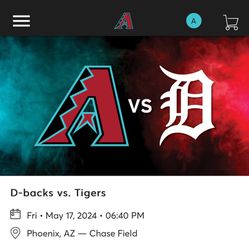 Diamondbacks vs Tigers 05/17