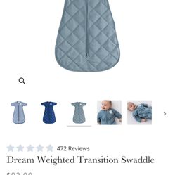 dreamland weight transición swaddle baby sack new 