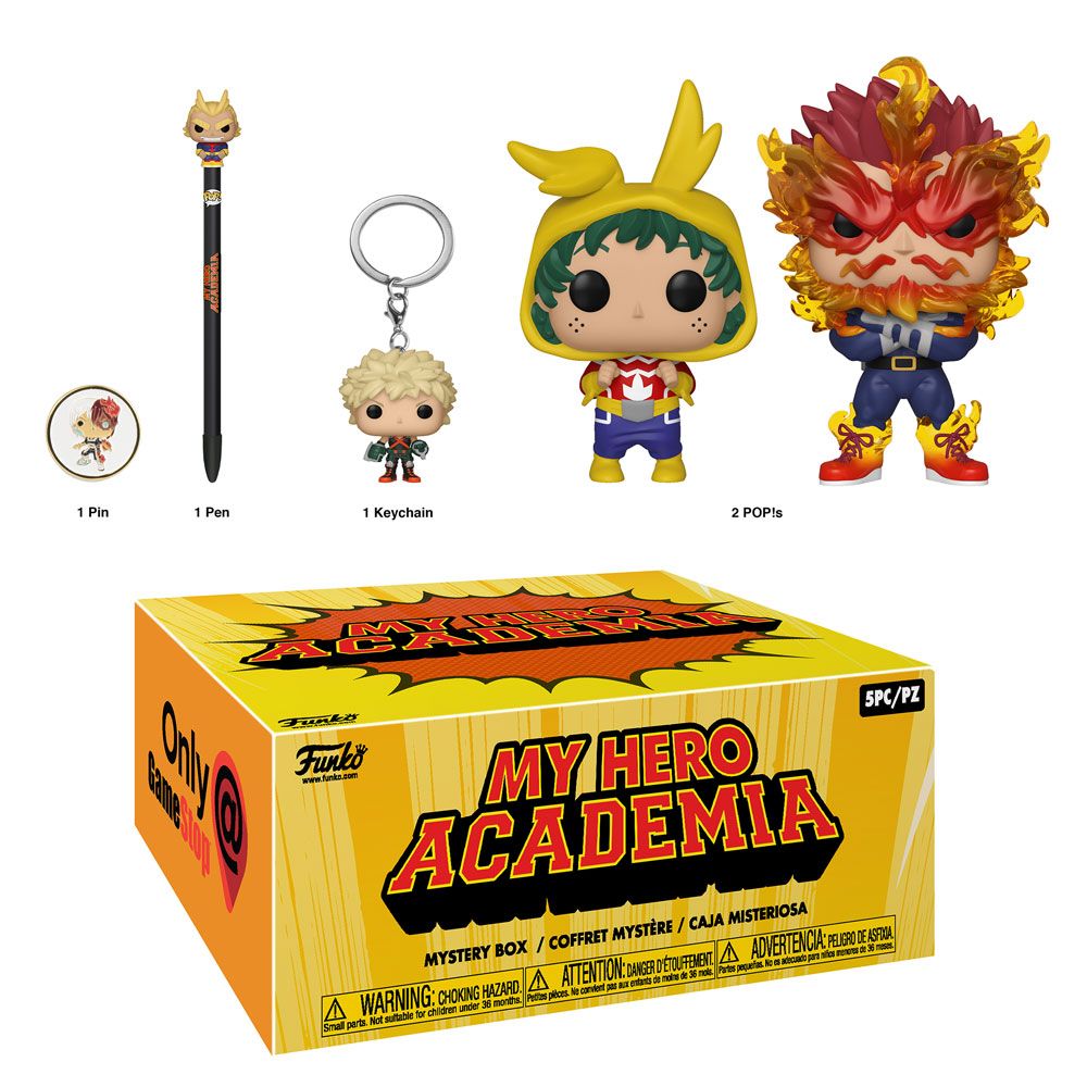 My Hero Academia Funko Pop Mystery Box GameStop Exclusive IN HAND