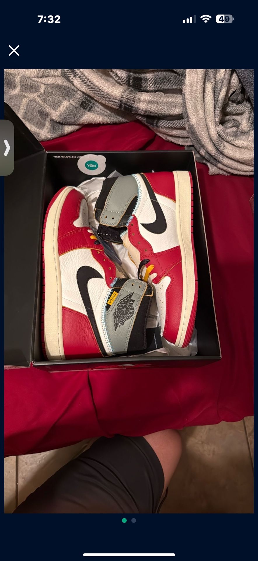 Jordan 1 Union