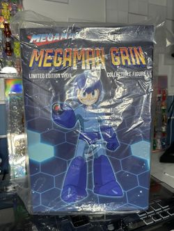 MINDstyle x Popaganda Ron English x Megaman Grin 15" Vinyl Figure