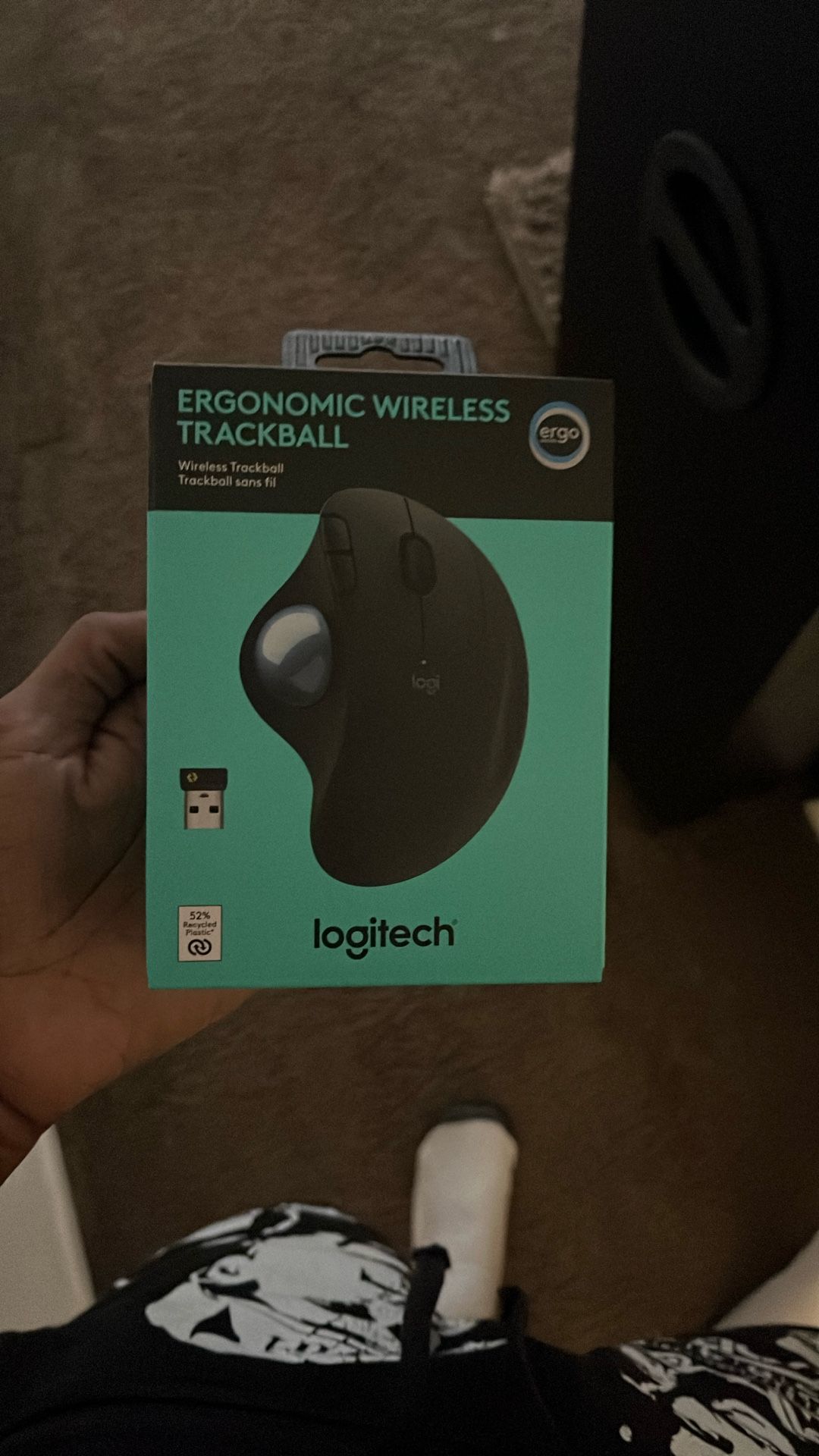 Ergonomic Wireless Trackball