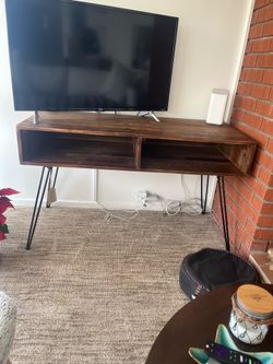 TV Stand - Rustic Wood