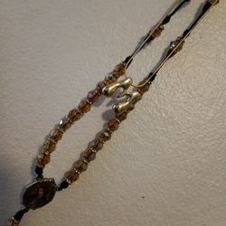 Letter M Necklace 