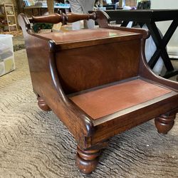 Unique End Table - Chamber pot