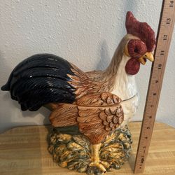Rooster Cookie jar 