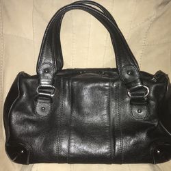 Marc Jacobs Purse |  Italian Leather Expandable Satchel | Black | Good Cond | $295 Value 