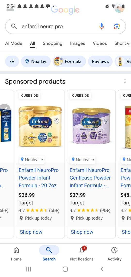 Enfamil  Neuro Pro 