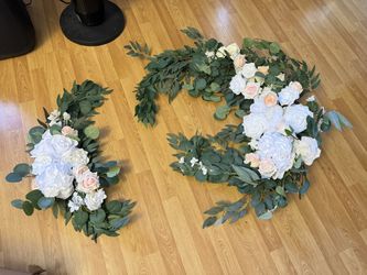 2pcs Artificial Flower Arrangement 