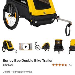 Burley Bee Kids Double Trailer
