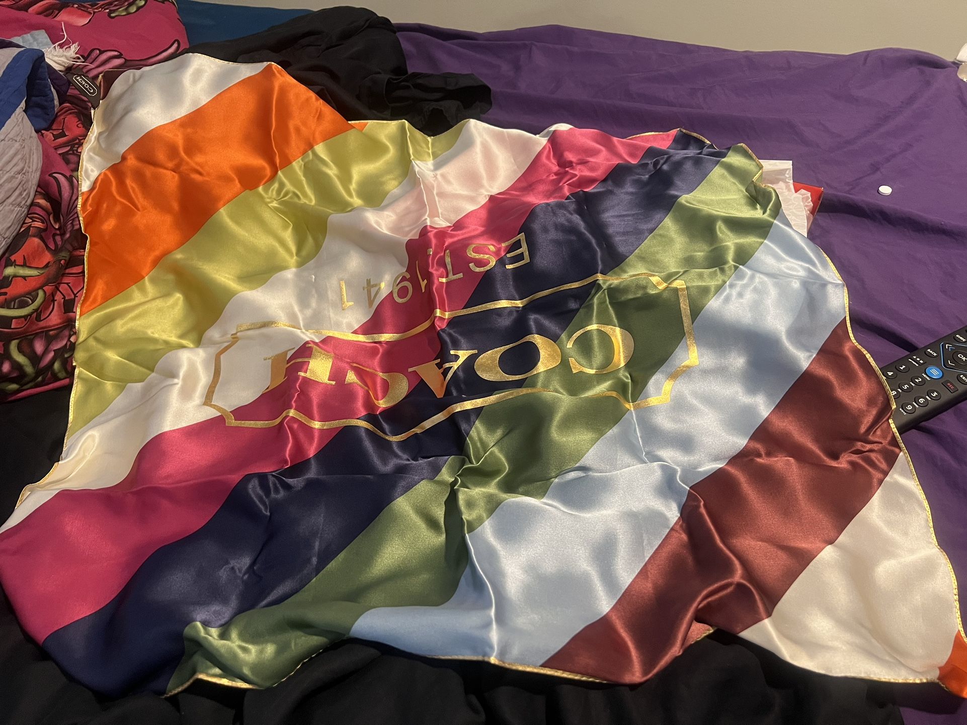 Coach Scarf New With Tags Nwt