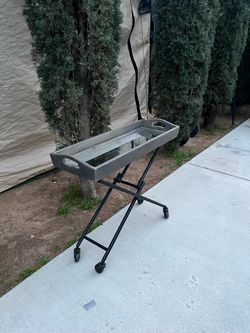 Drink Tray On Wheels!