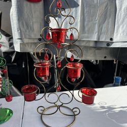 Christmas Tree Candle Holder