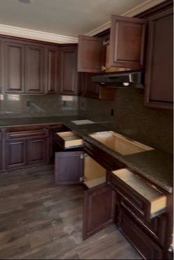 Kitchen cabinets
