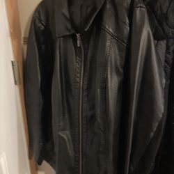 Avenue Plus Size Leather Jacket 
