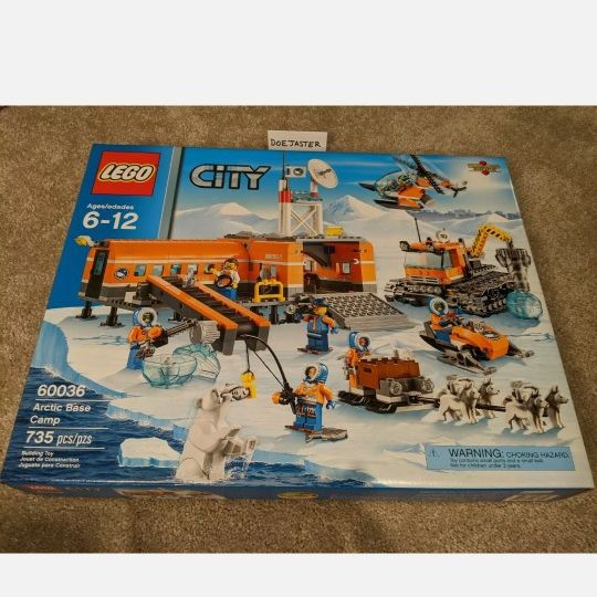 Lego Toys Lego City Arctic Base Camp 60036 LEGO City 60036 Arctic