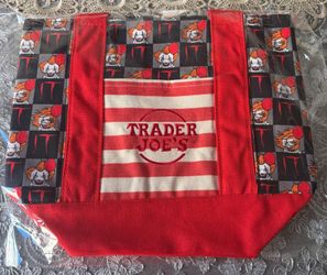 Trader Joe's IT Pennywise Halloween Tote Bag