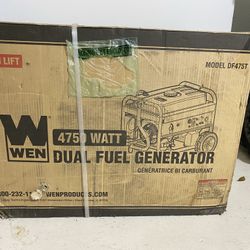 Dual Fuel Generator 4750 Watt