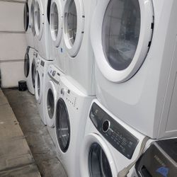 Electrolux, Samsung, Kenmore Washer Machine And Dryer 