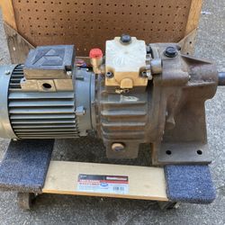 220V 3P Gear Drive Variable Speed See Pics Of Plate