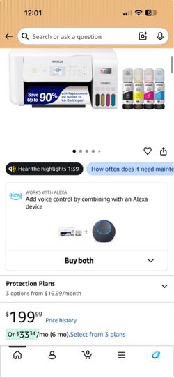 White inkjet printer