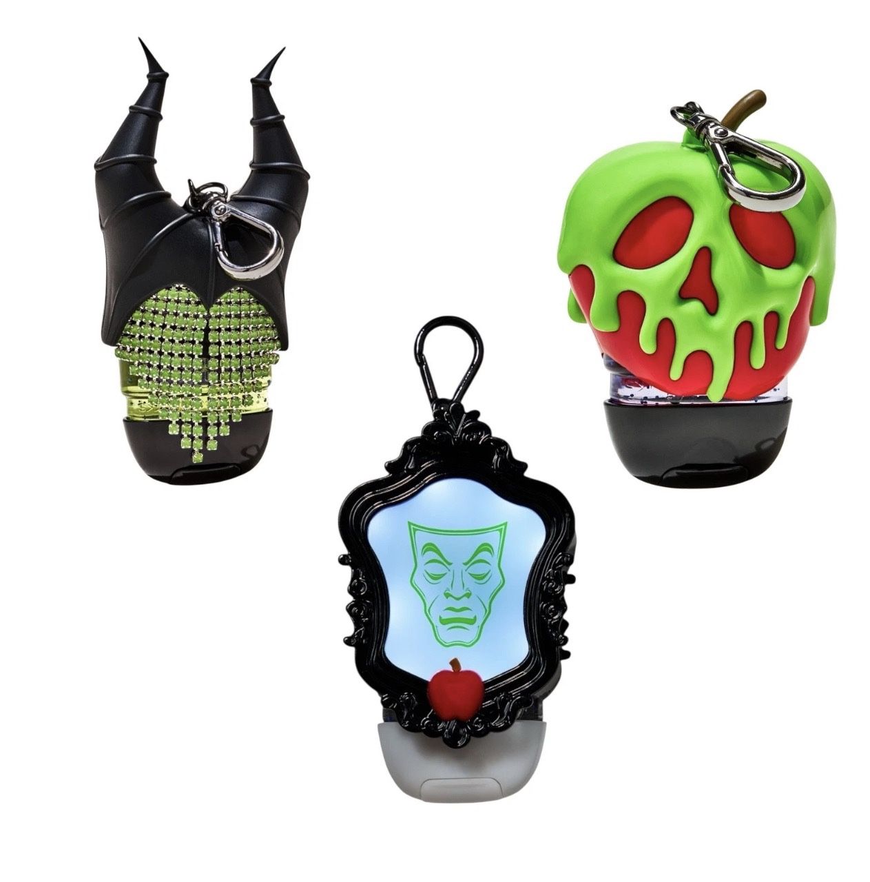 Bath And Body Works Disney Villains Maleficent And Evil Queen Holders 3 Pack