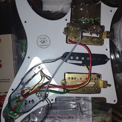 Ibanez Pre-wired Pickguard For Jem,Grg,Rg