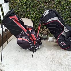 (2) Top Flite Stand Golf Bags