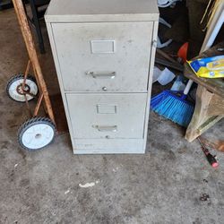 2 Drawer Filing Cabinet (Delivery Available)