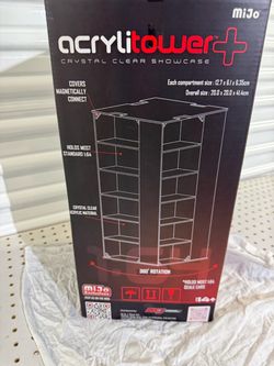 MiJo Acryli Tower+ Crystal Clear Showcase