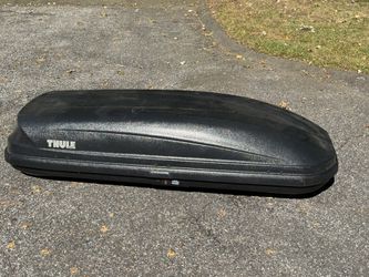 Thule Ascent 1600 Rooftop Cargo Box + 2 Keys & Hardware