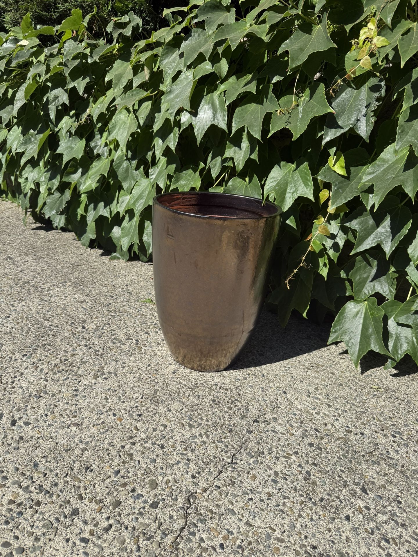 Painted Clay Pot