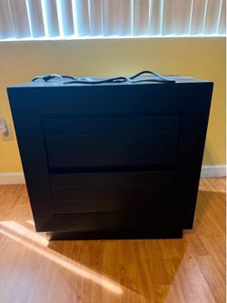 Wood Nightstand