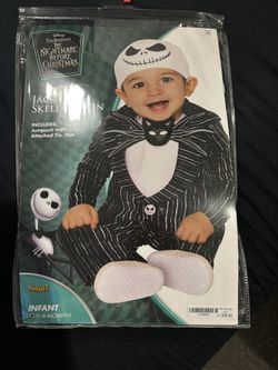 Jack Skeleton Infant Costume