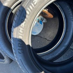 255.50.20 Bridgestone Alenza Sport A/s . Two Tires Available With Good Life
