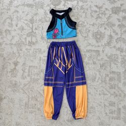 Zoey kpop demon hunters cosplay Halloween pretend play costume 3-4T