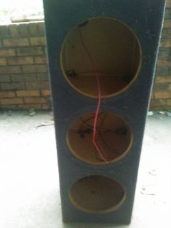 Speaker box for 3 10s