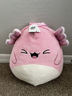Squishmallow Axolotyl Backpack 