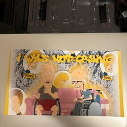 Funny BEAVIS Laptop Sticker