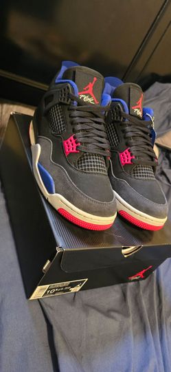 Jordan 4 Retro Rare air Gold Lettering size 10.5