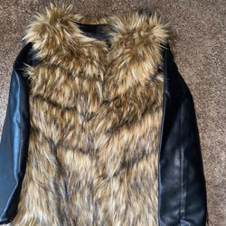 Women’s Pleather and Faux Jacket