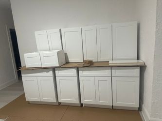 SALE ~ White Shaker Style Kitchen Cabinetry