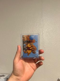 2026 Topps Chrome Disney WINNIE THE POOH Art Of Disney SSP Case Hit #AD-1