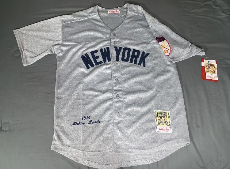 mantle jersey mitchell